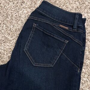 New York & Company Women's Dark Blue Skinny Jeans